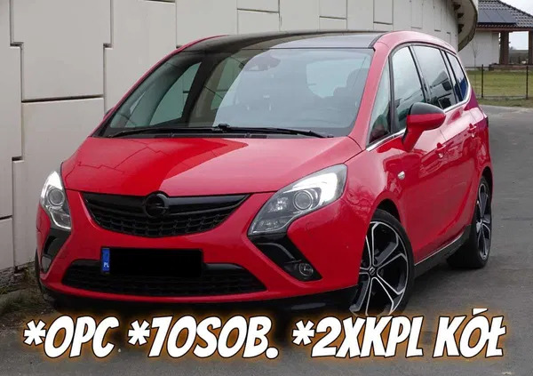 opel zafira Opel Zafira cena 35900 przebieg: 198000, rok produkcji 2012 z Zawiercie